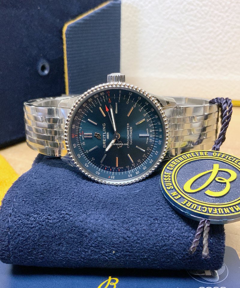 IMG_9081 Breitling Navitimer Mens watch Unisex Automatic Steel A17395161C1A1 Replica 5