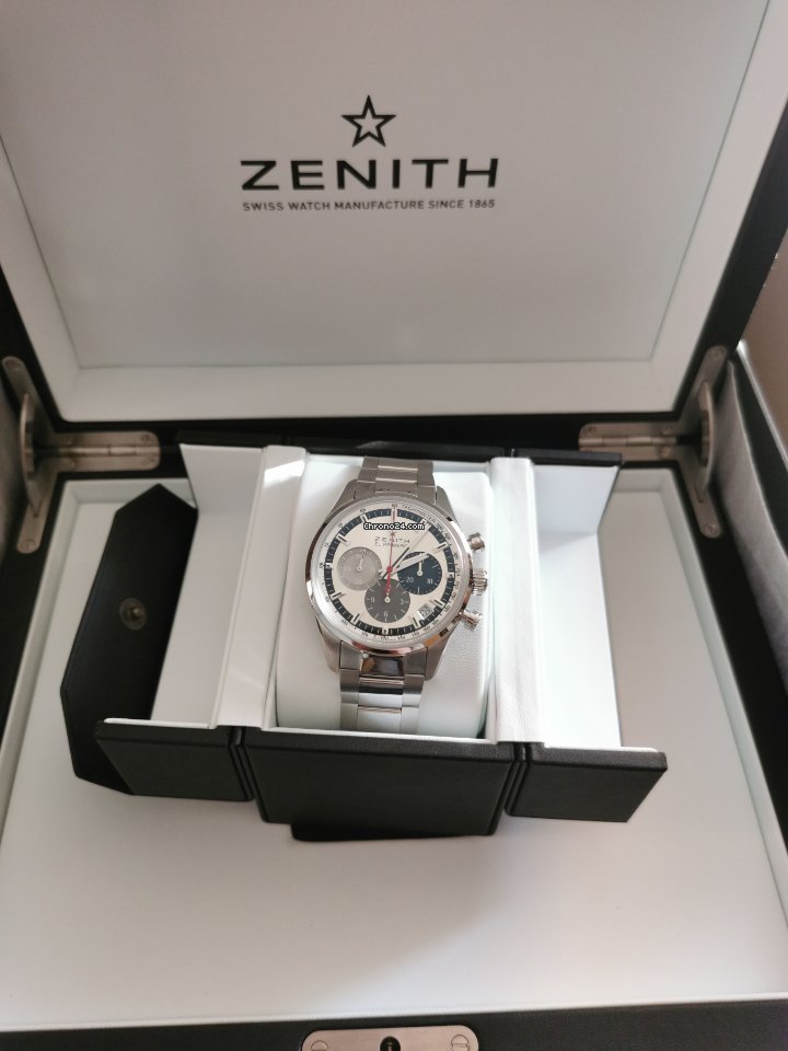 Zenith El Primero Original 1969 Mens watch Unisex Automatic Steel 03.2150.400 69.M2150 Replica 5