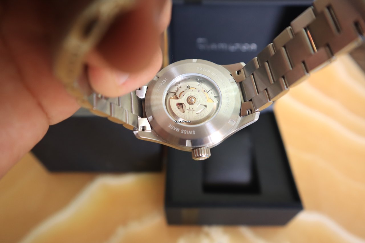 IMG_9081 Hamilton Khaki Field Mens watch Unisex Automatic Steel H70625133 Replica 5