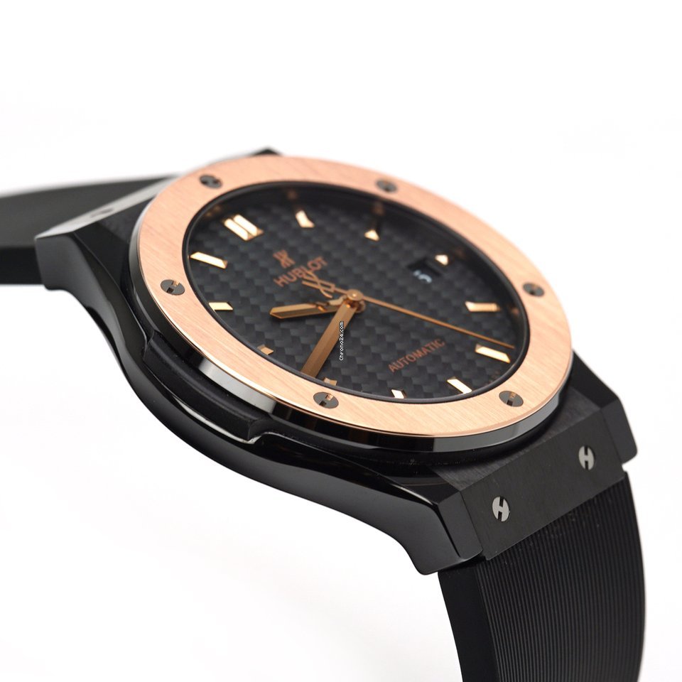 IMG_9081 Hublot Classic Fusion 45, 42, 38, 33 mm Mens watch Unisex Automatic Ceramic 511.CO.1781.RX Replica 5