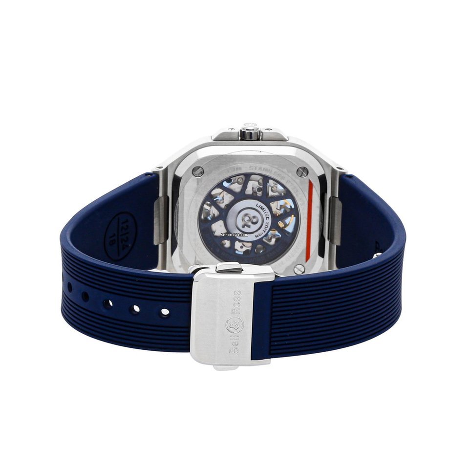 IMG_9081 Bell & Ross BR 05 Mens watch Unisex Automatic Steel BR05A-BLU-SKST SRB Replica 5