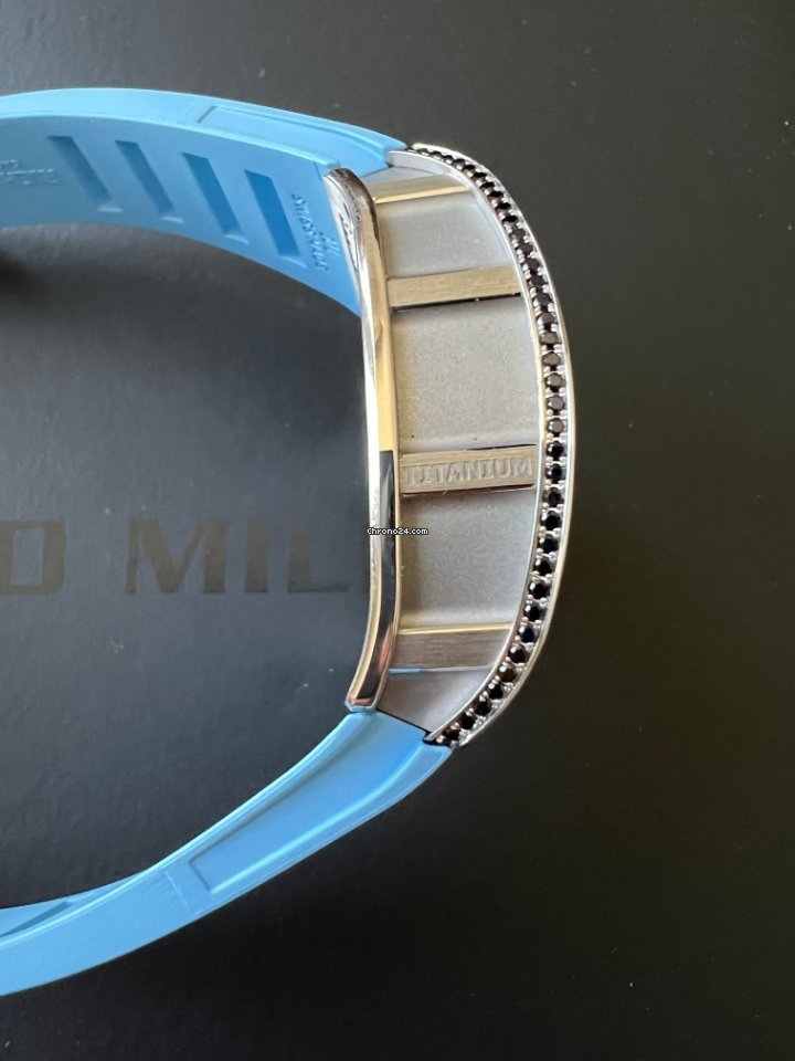 IMG_9081 Richard Mille RM 030 Mens watch Unisex Automatic White gold RM30 WG Replica 5