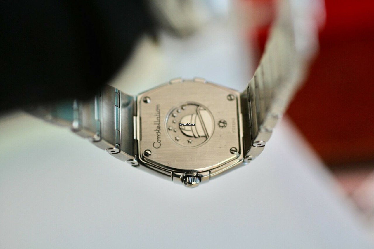 IMG_9081 Omega Constellation Quartz Womens watch Quartz Steel 123.15.24.60.55.005 Replica 5