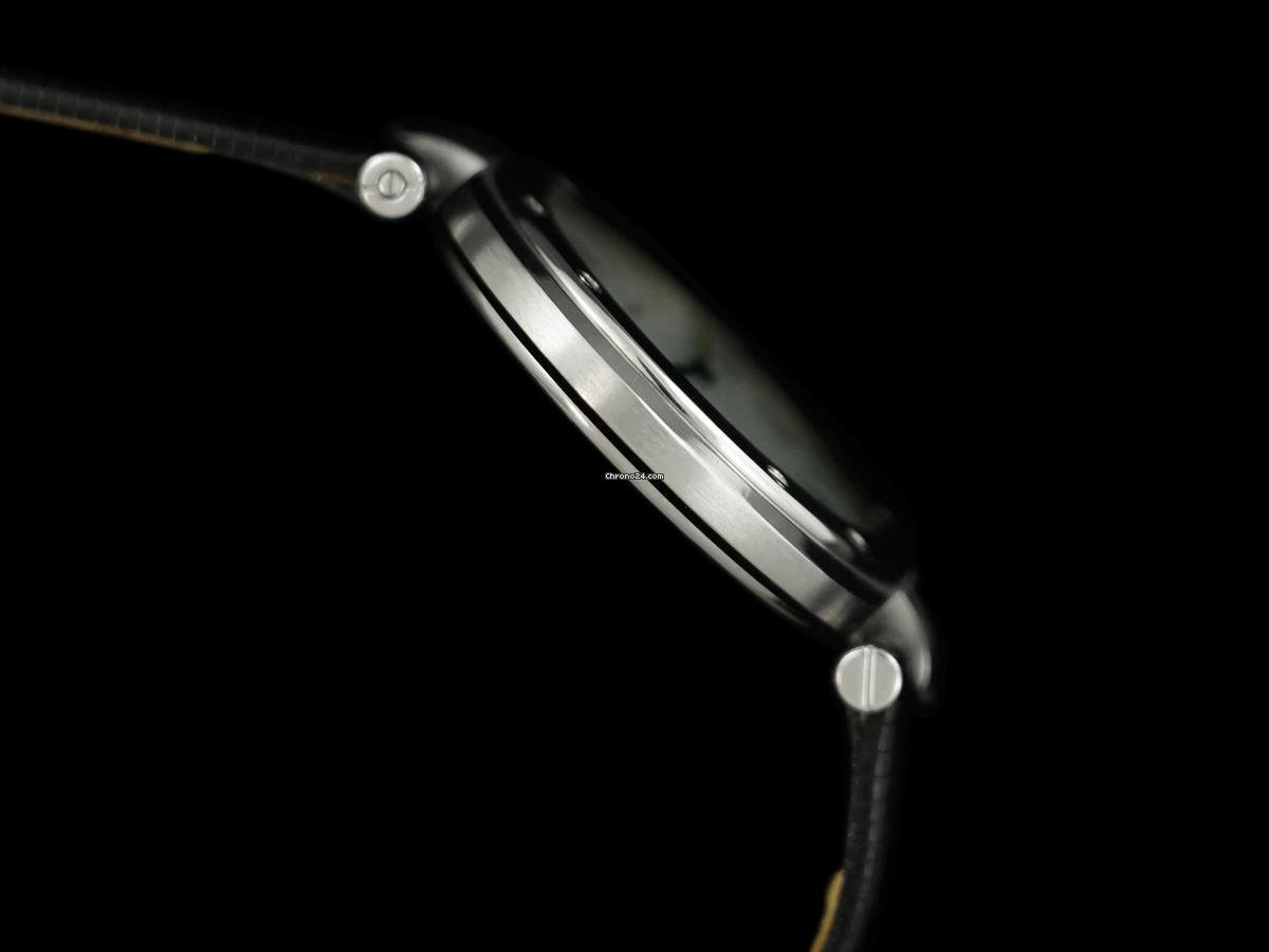 IMG_9081 Cartier Santos Mens watch Unisex Quartz Steel 8277 Replica 5