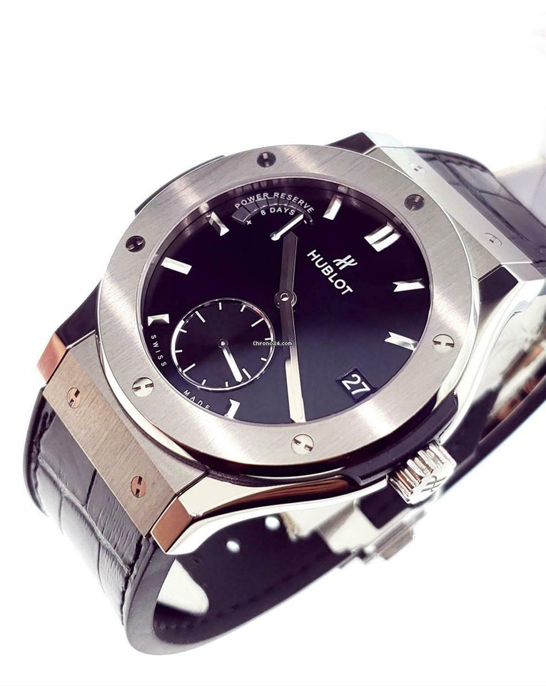IMG_9081 Hublot Classic Fusion 45, 42, 38, 33 mm Mens watch Unisex Manual winding Titanium 516.NX.1470.LR Replica 5