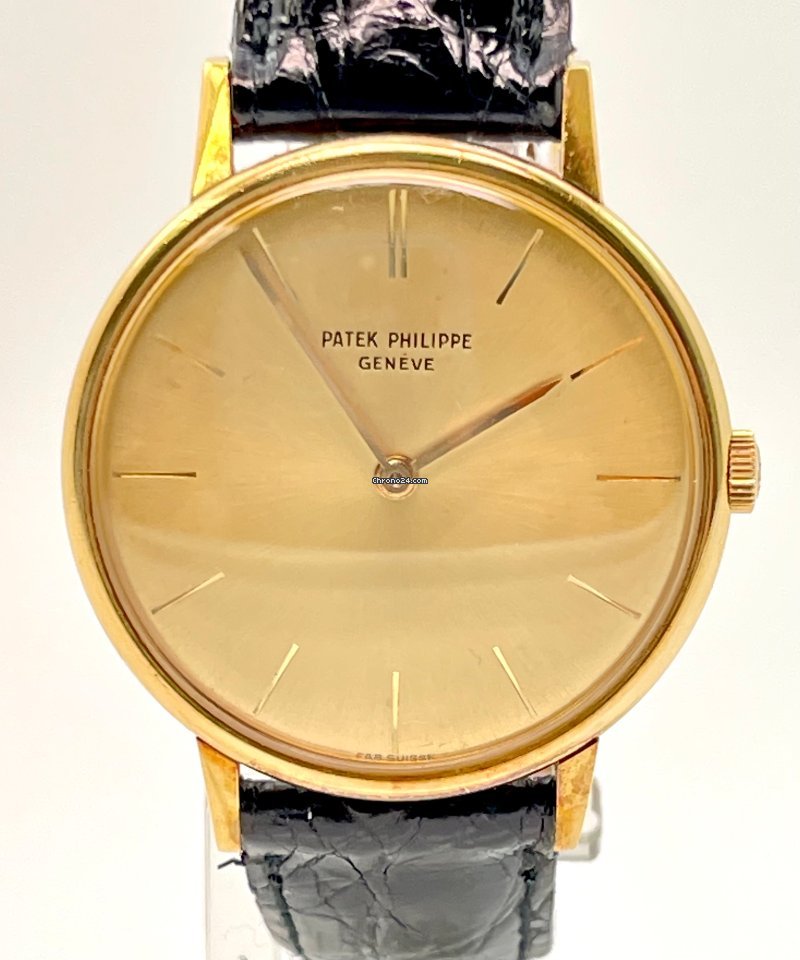 Patek Philippe Calatrava Mens watch Unisex Manual winding Yellow gold 2592 Replica 5