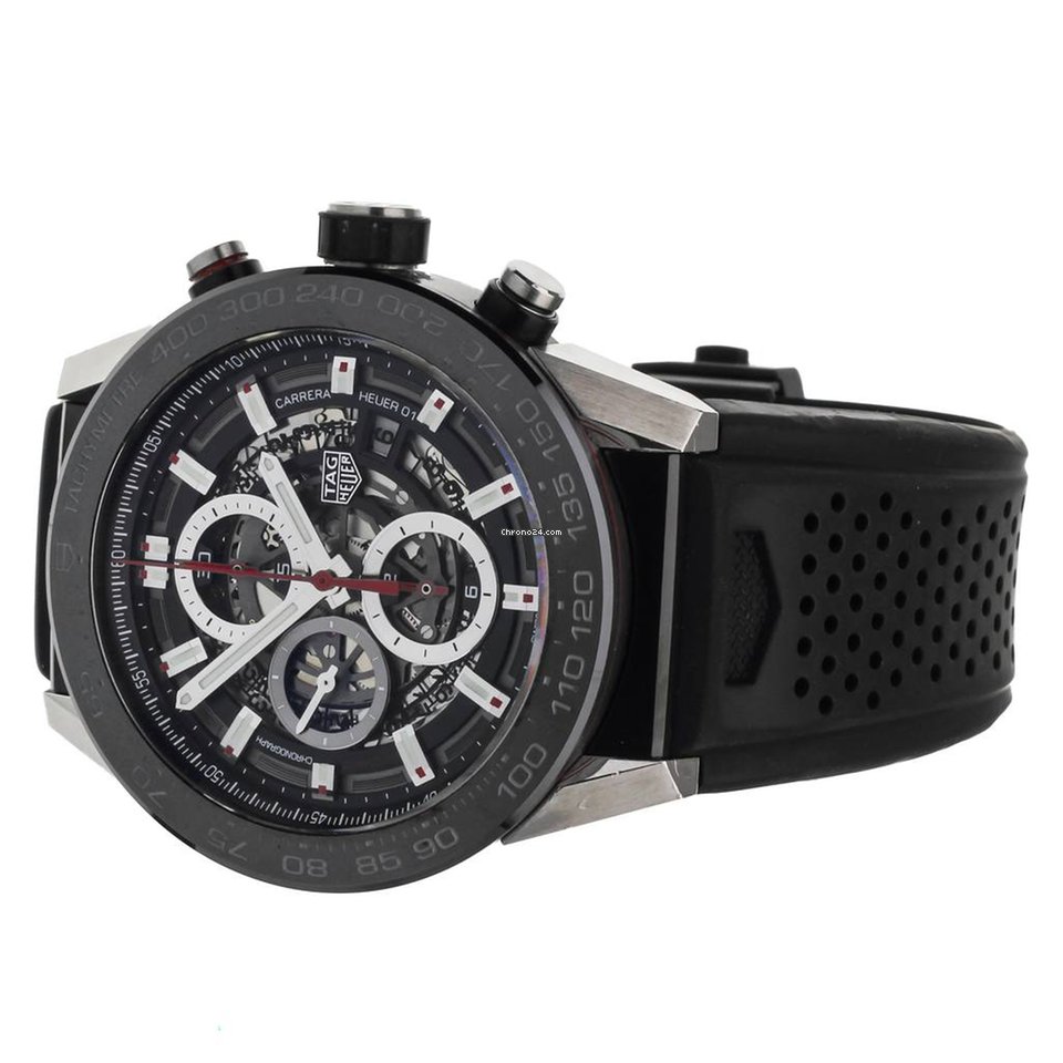 IMG_9081 TAG Heuer Carrera Calibre HEUER 01 Mens watch Unisex Automatic Steel CAR2A1Z Replica 5