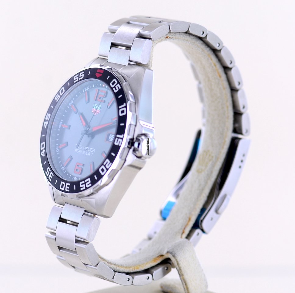 IMG_9081 TAG Heuer Formula 1 Quartz Mens watch Unisex Quartz Steel WAZ1018.BA0842 Replica 5