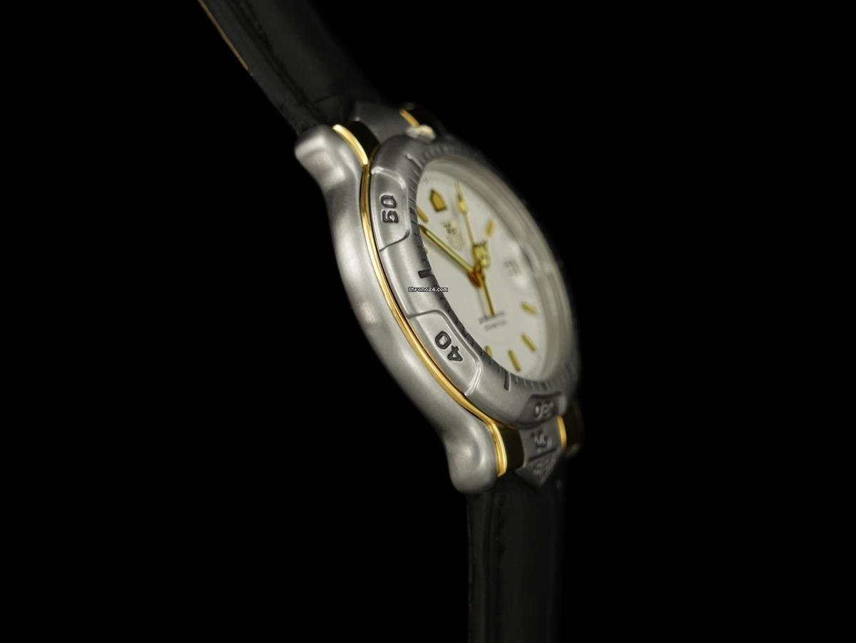 IMG_9081 TAG Heuer 6000 Mens watch Unisex Quartz Gold Steel 8289 Replica 5