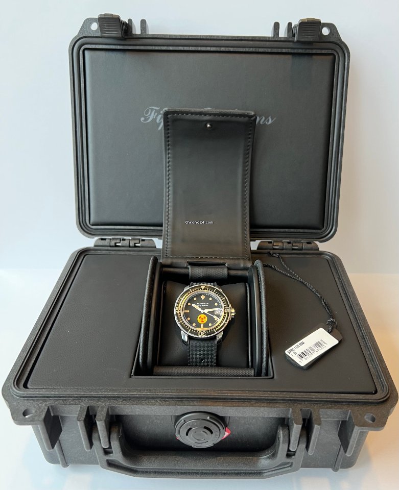 IMG_9081 Blancpain Fifty Fathoms Mens watch Unisex Automatic Steel 5008D-1130-B64A Replica 5