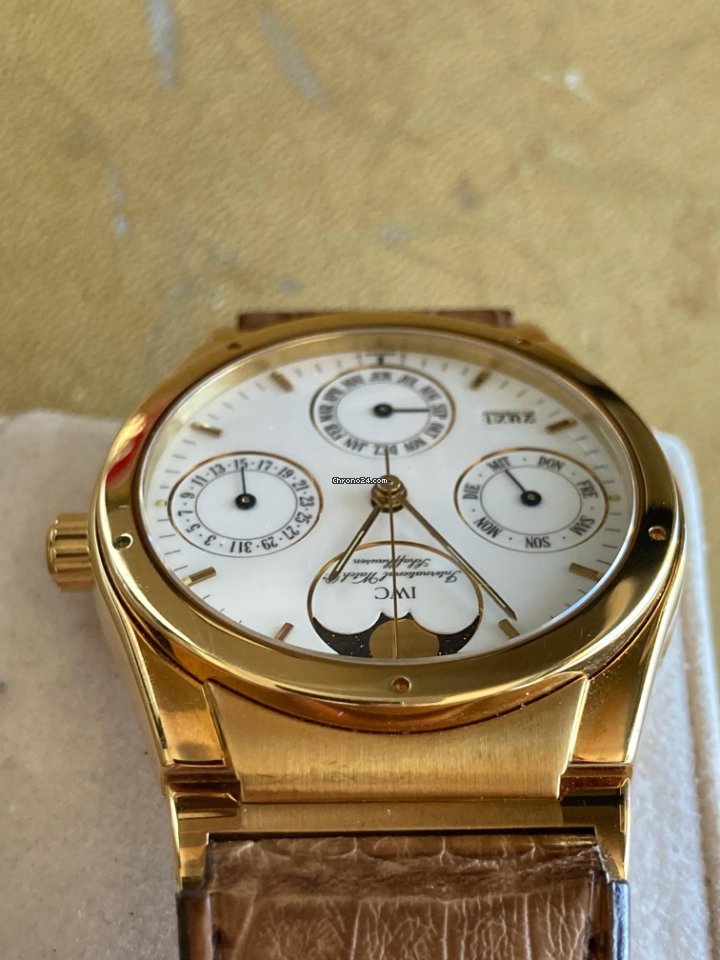 IMG_9081 IWC Ingenieur Mens watch Unisex Automatic Yellow gold IW3540 Replica 5