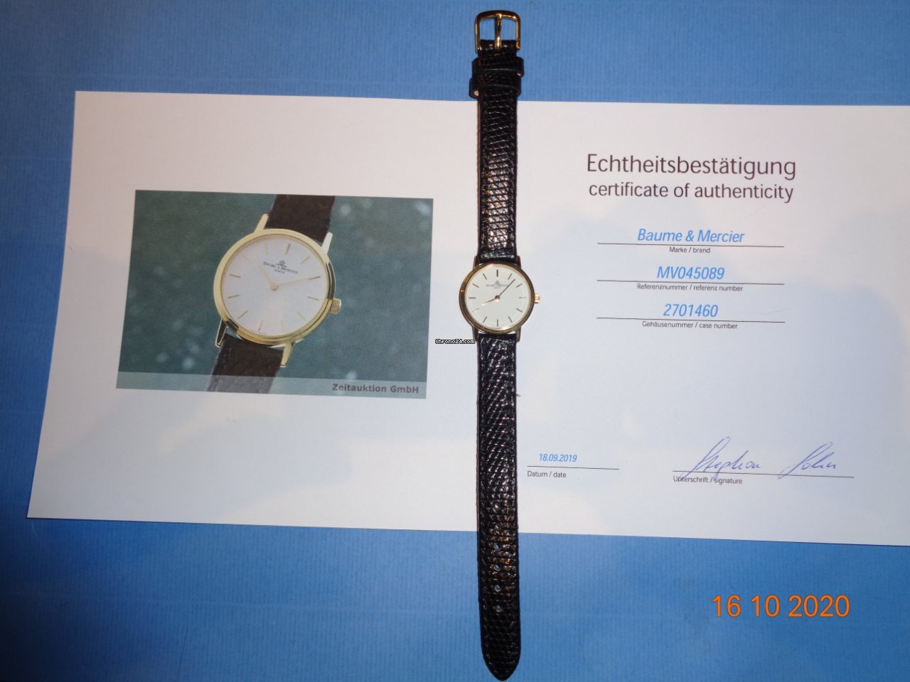 Baume & Mercier Classima Womens watch Quartz MV045089 Replica 5