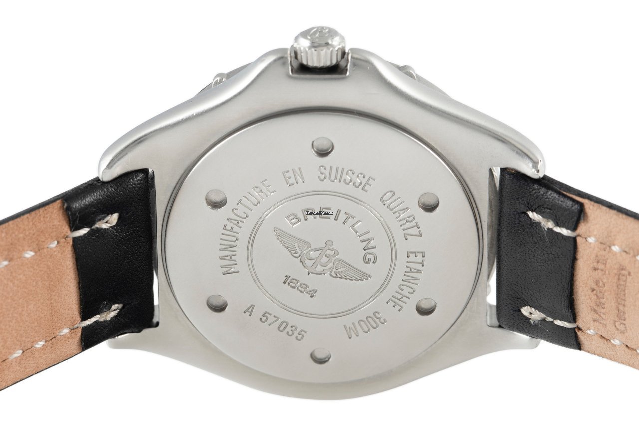 IMG_9081 Breitling Colt Quartz Mens watch Unisex Quartz Steel A57035 Replica 5