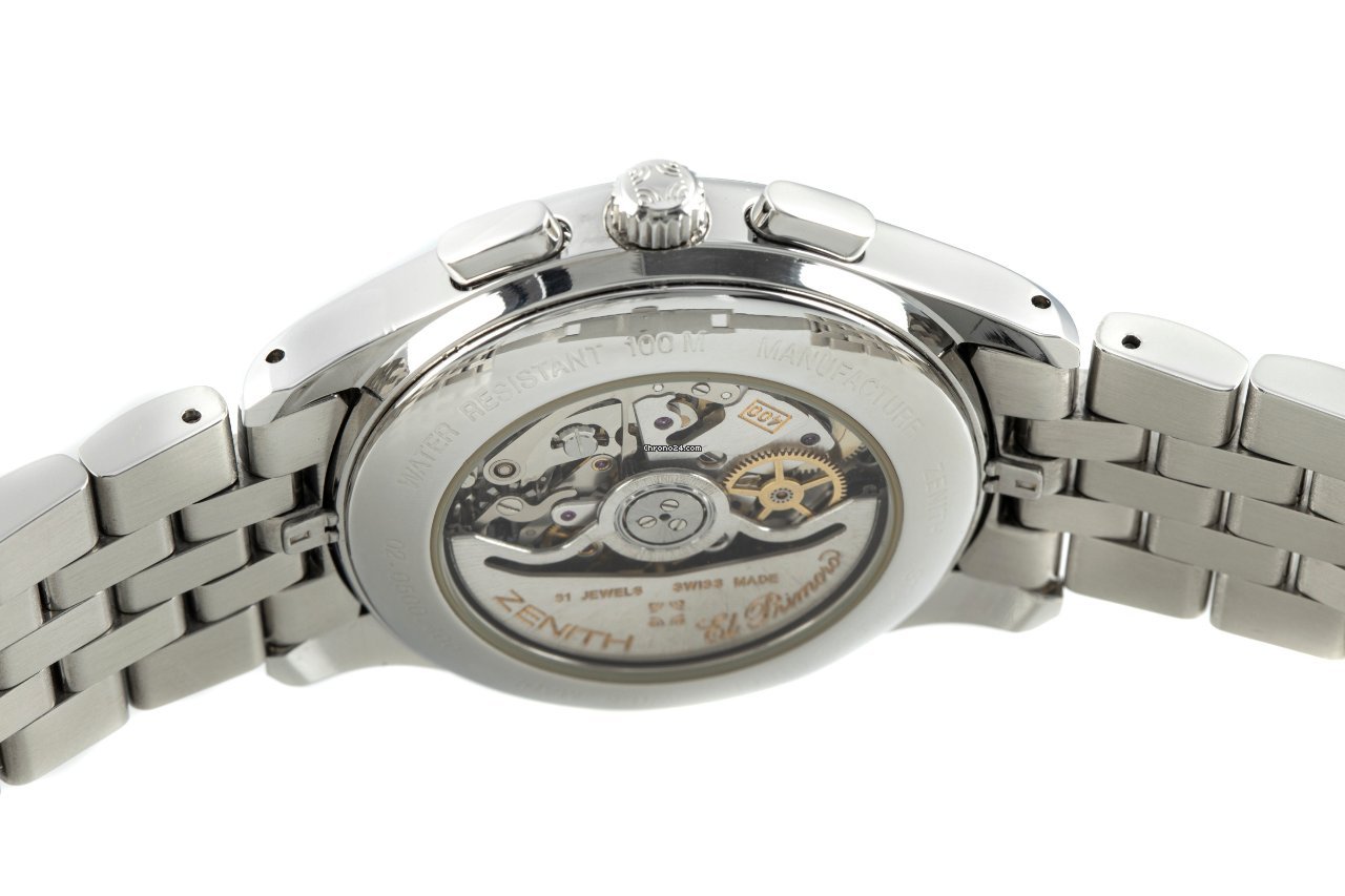 IMG_9081 Zenith El Primero Chronograph Mens watch Unisex Automatic Steel 02.0500.400 Replica 5