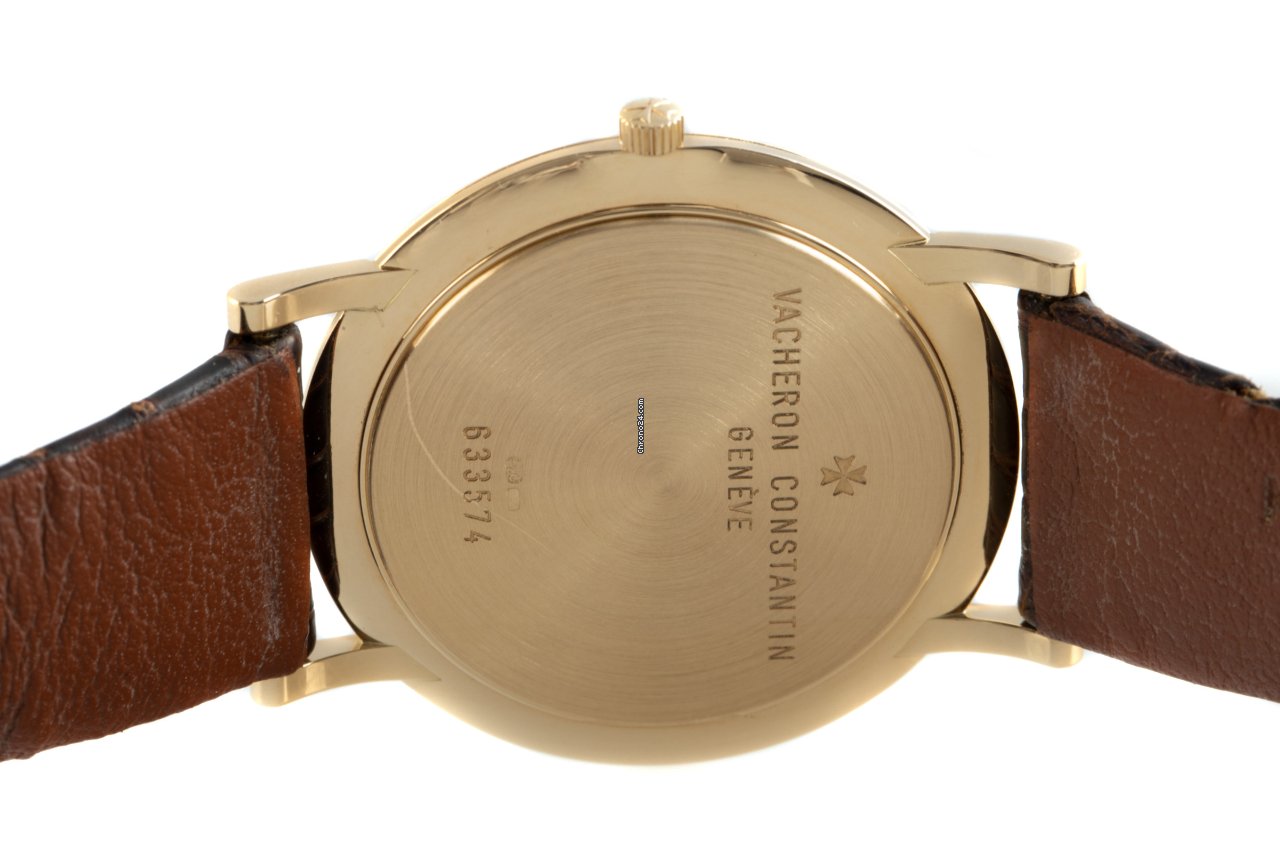IMG_9081 Vacheron Constantin Patrimony Mens watch Unisex Manual winding Yellow gold 34070 Replica 5