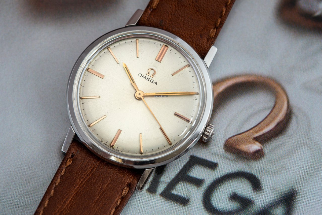 IMG_9081 Omega Geneve Mens watch Unisex Manual winding Steel 131.019 Replica 5