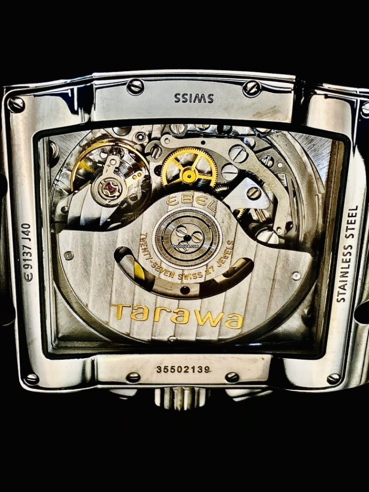 IMG_9081 Ebel Tarawa Mens watch Unisex Automatic Steel E9137J40 Replica 5
