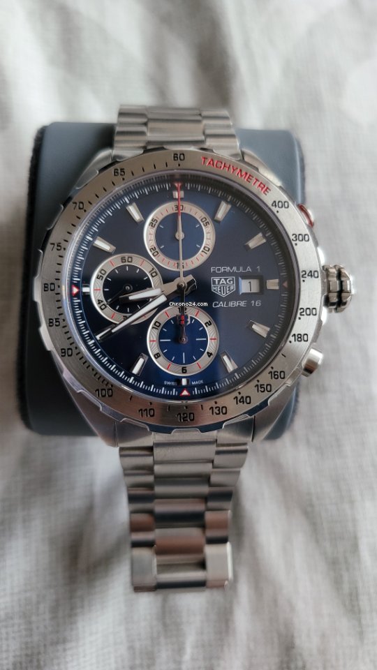 IMG_9081 TAG Heuer Formula 1 Calibre 16 Mens watch Unisex Automatic Steel EA0013 Replica 5