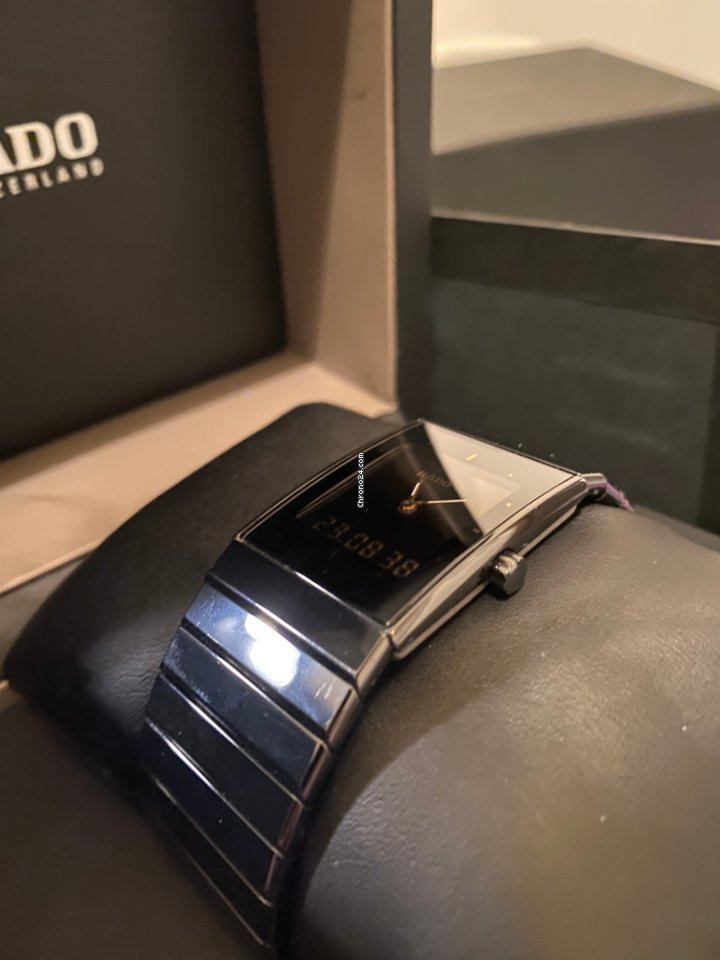 Rado Ceramica Mens watch Unisex Quartz Ceramic 193.0324.3 Replica 5