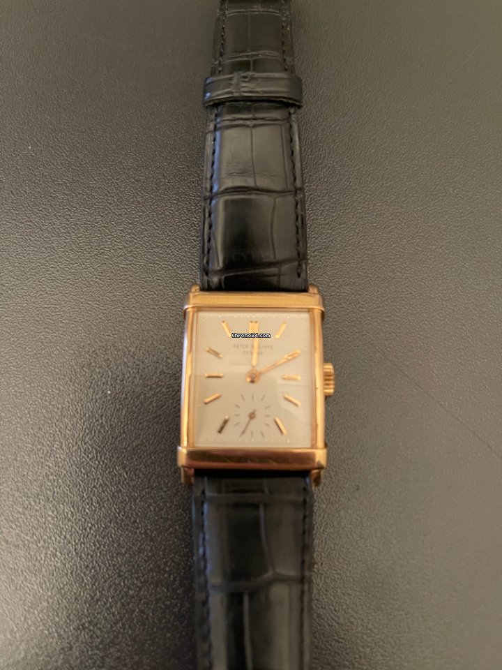 IMG_9081 Patek Philippe Mens watch Unisex Manual winding Rose gold 2531 Replica 5