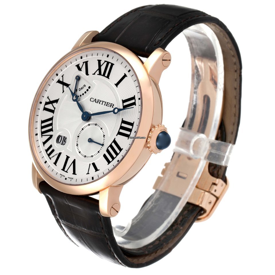 Cartier Rotonde de Cartier Mens watch Unisex Manual winding Rose gold W1556203 Replica 5