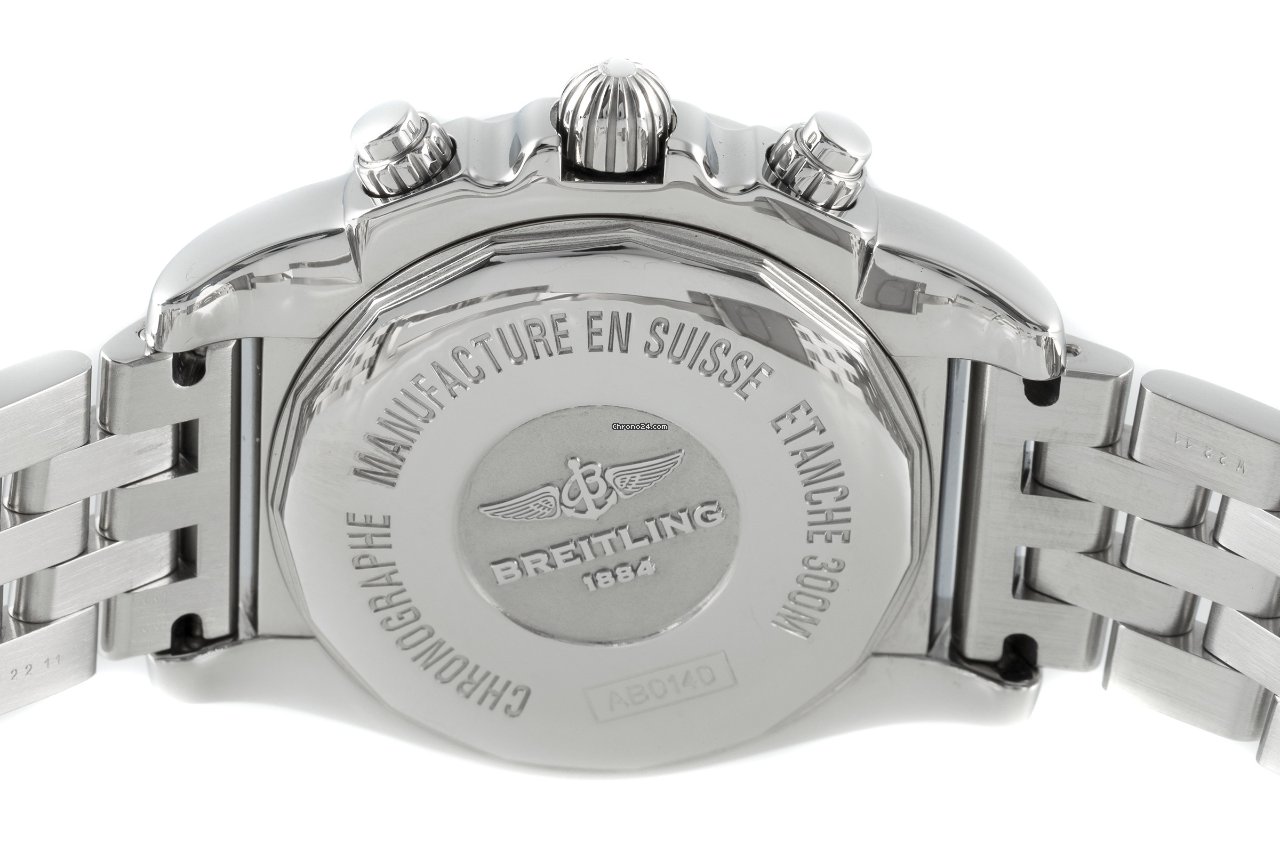 IMG_9081 Breitling Chronomat 41 Mens watch Unisex Automatic Steel AB0140 Replica 5
