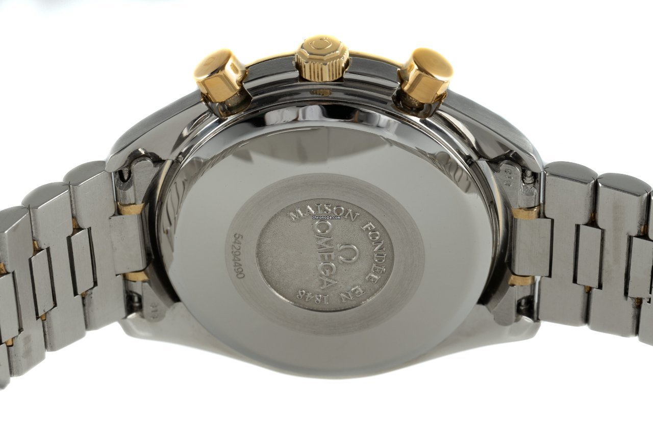Omega Speedmaster Mens watch Unisex Automatic Gold Steel DA 175.0034 Replica 5