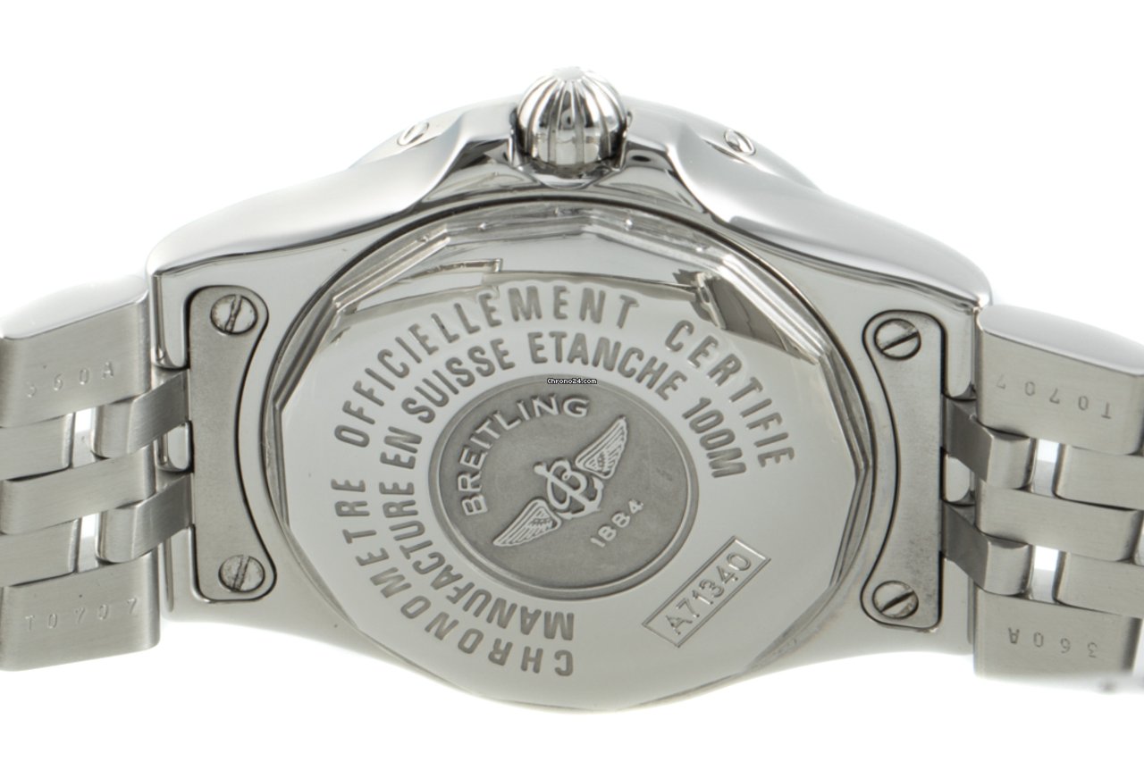 IMG_9081 Breitling Starliner Womens watch Quartz Steel A71340 Replica 5