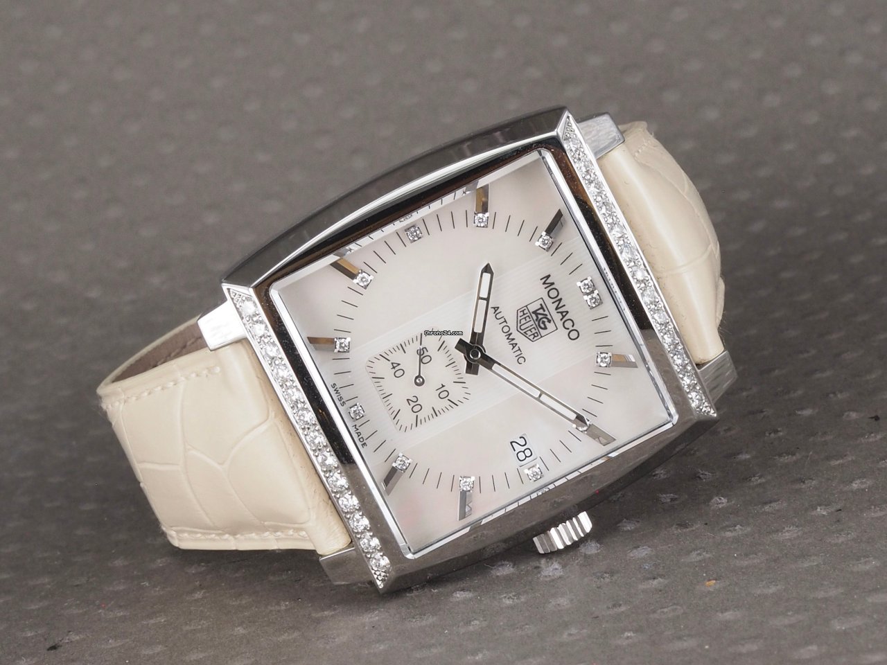 IMG_9081 TAG Heuer Monaco Lady Steel WW2114.FC6215 Replica 5
