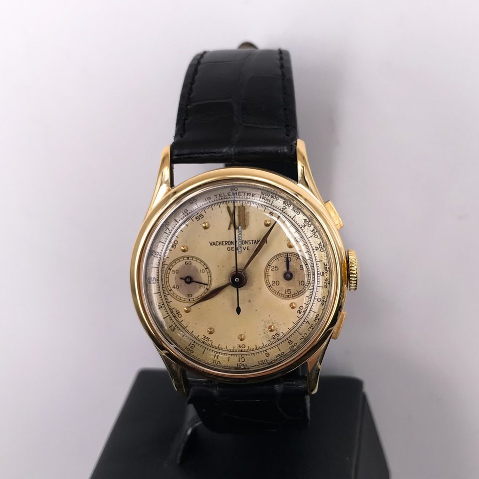 IMG_9081 Vacheron Constantin Mens watch Unisex Manual winding Rose gold 4072 Replica 5