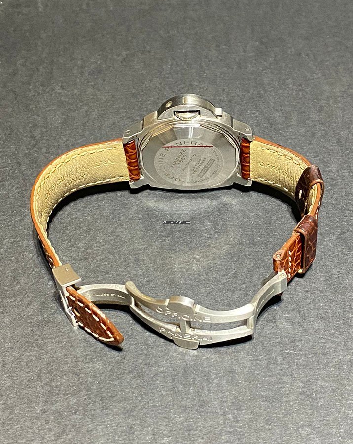 IMG_9081 Panerai Luminor Marina Automatic Mens watch Unisex Automatic Steel PAM 00048 Replica 5