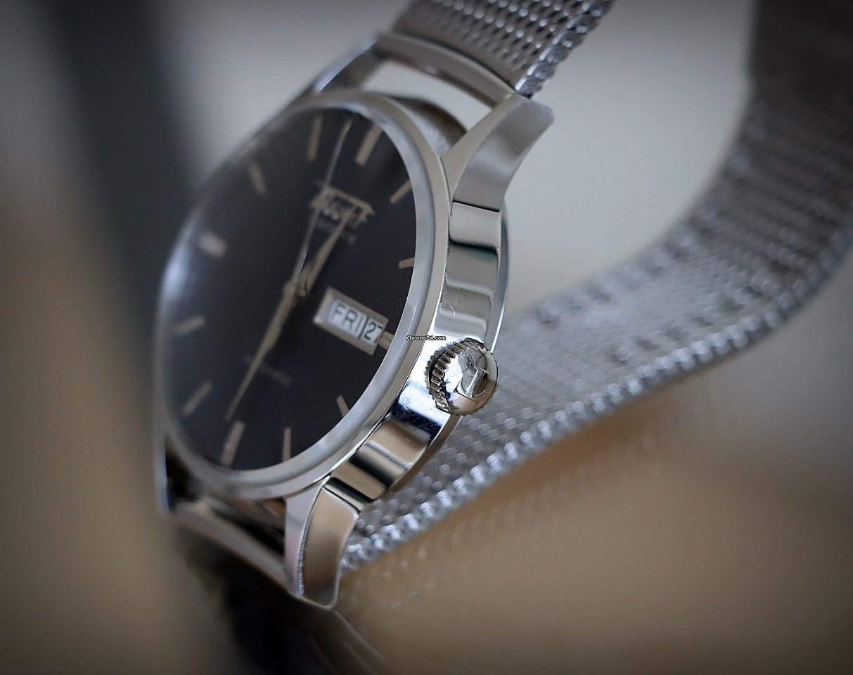 IMG_9081 Tissot Heritage Visodate Mens watch Unisex Automatic Steel T019.430.11.041.00 Replica 5