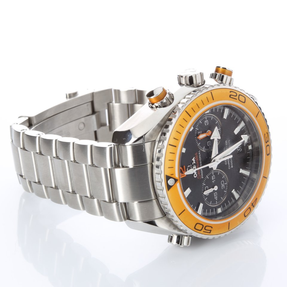 Omega Seamaster Planet Ocean Chronograph Mens watch Unisex Automatic Steel 232.32.46.51.01.001 Replica 5