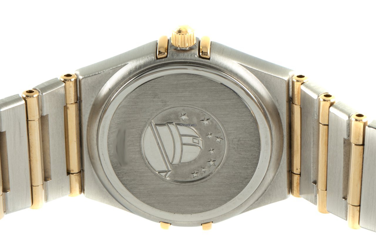 Omega Constellation Quartz Womens watch Quartz Gold Steel 1272.30.00 Replica 5