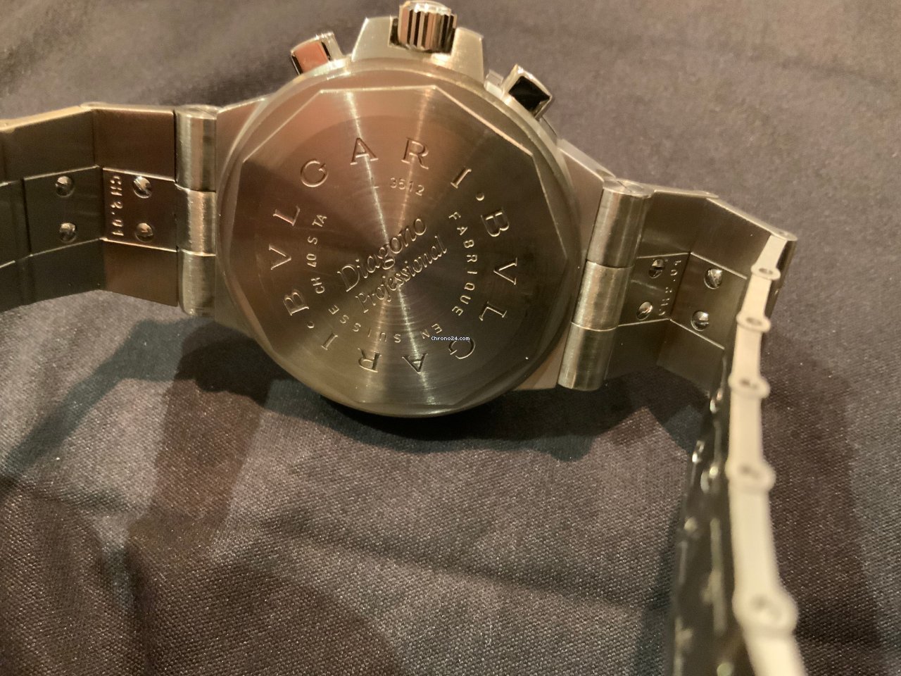 IMG_9081 Bulgari Diagono Mens watch Unisex Automatic Steel CH40SSDTA Replica 5