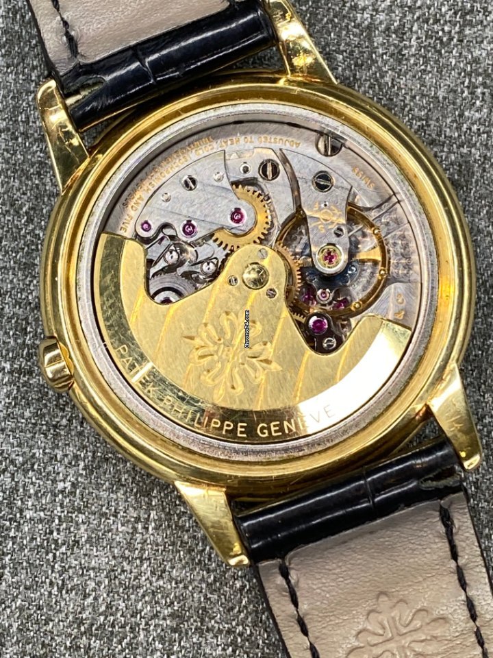 Patek Philippe Calatrava Mens watch Unisex Automatic Yellow gold 3433 Replica 5
