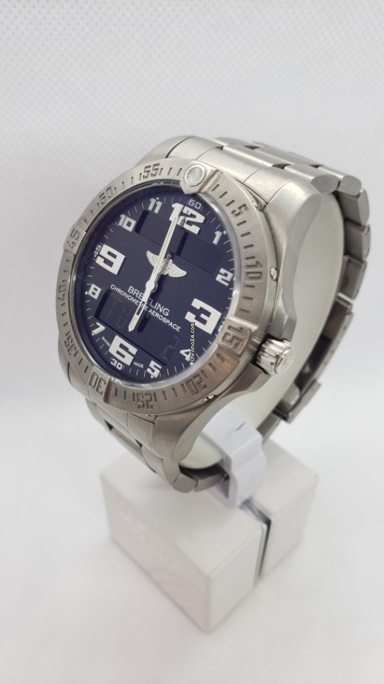 IMG_9081 Breitling Aerospace EVO Mens watch Unisex Quartz Titanium E7936310 Replica 5