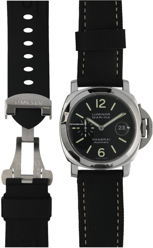 IMG_9081 Panerai Luminor Marina Automatic Mens watch Unisex Automatic Steel PAM104 Replica 5