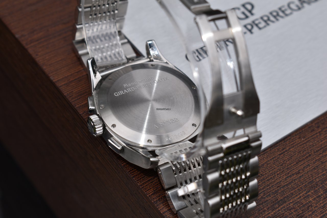 IMG_9081 Girard Perregaux Mens watch Unisex Automatic Steel 2498 Replica 5