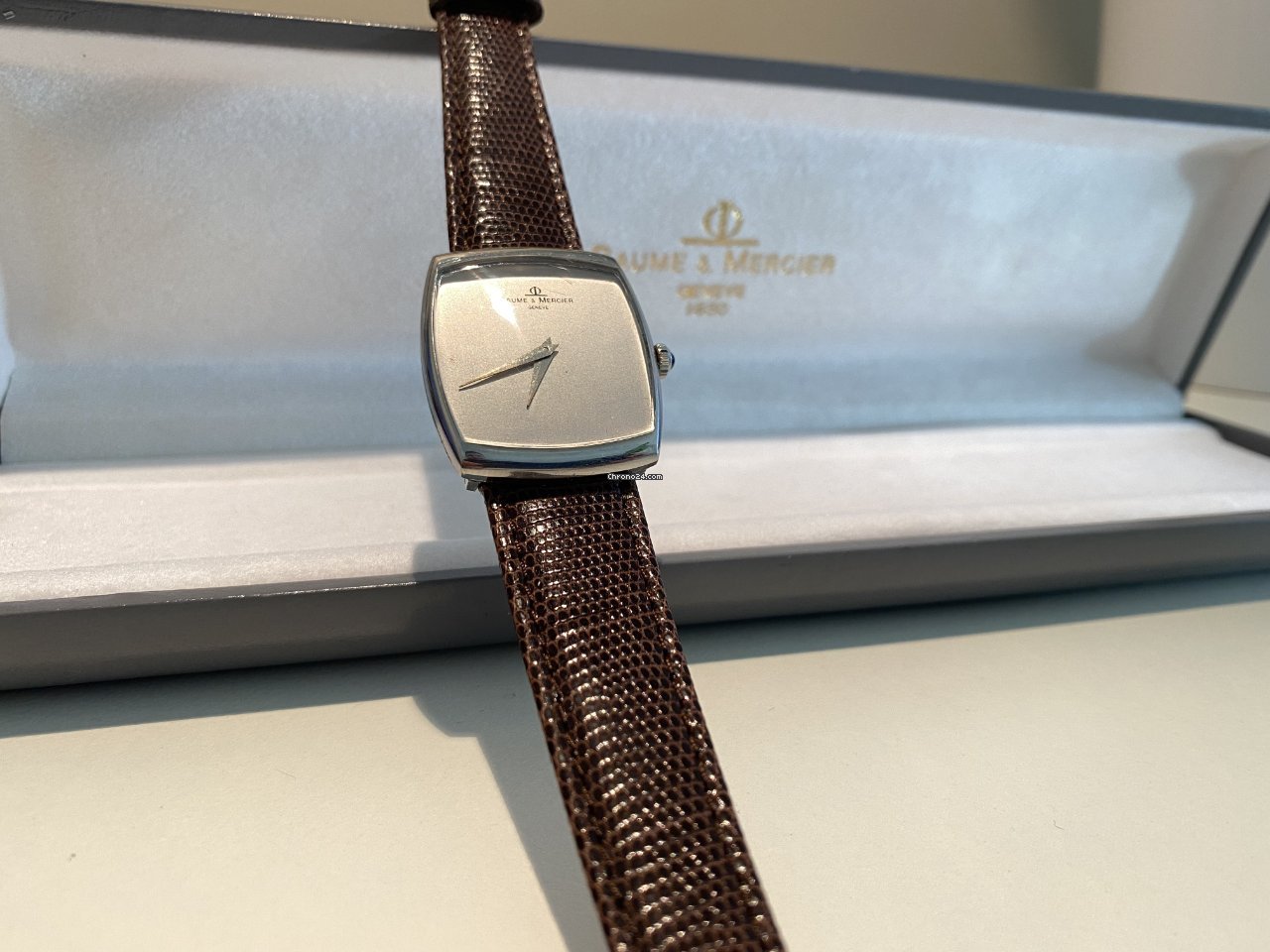 IMG_9081 Baume & Mercier Mens watch Unisex Manual winding Steel 1722 Replica 5