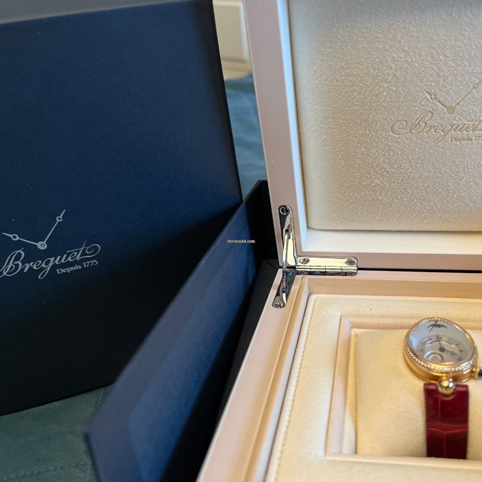 IMG_9081 Breguet Reine de Naples Womens watch Automatic Yellow gold 8908BA 52 864.D00D Replica 5