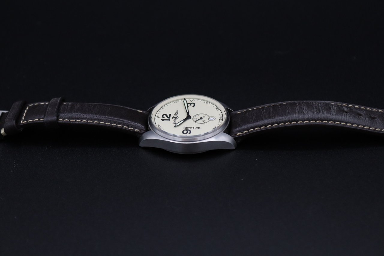 IMG_9081 Bell & Ross BR V1 Mens watch Unisex Automatic Steel BRV123-BEI-ST SCA Replica 5