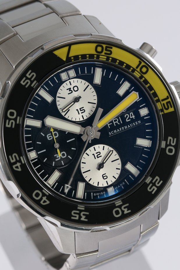 IWC Aquatimer Chronograph Mens watch Unisex Automatic Steel IW376702 Replica 5
