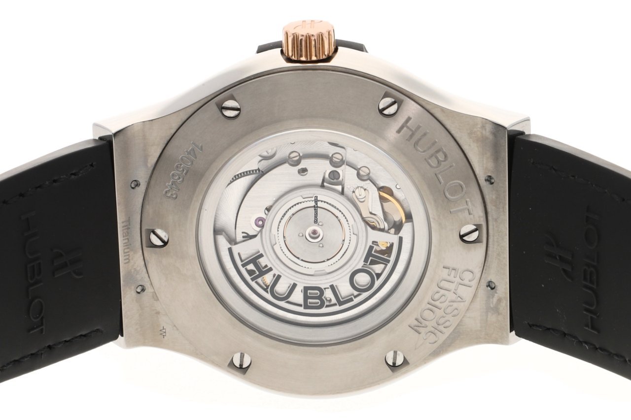 Hublot Classic Fusion 45, 42, 38, 33 mm Mens watch Unisex Automatic Titanium 511.NO.1181.LR Replica 5
