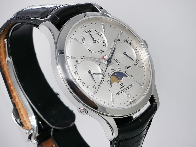 IMG_9081 Jaeger-LeCoultre Master Ultra Thin Perpetual Mens watch Unisex Automatic Steel 140.8.80.S Replica 5