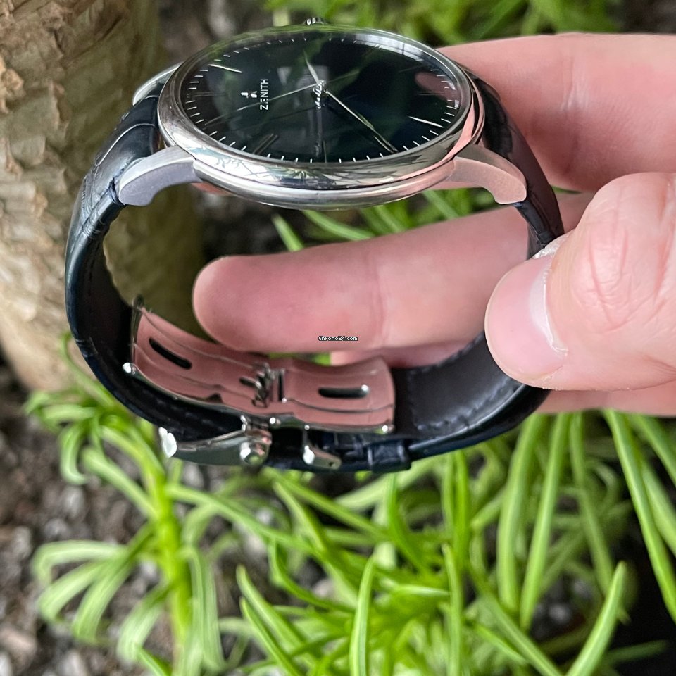 IMG_9081 Zenith Elite 6150 Mens watch Unisex Automatic Steel 03.2272.6150 51.C700 Replica 5