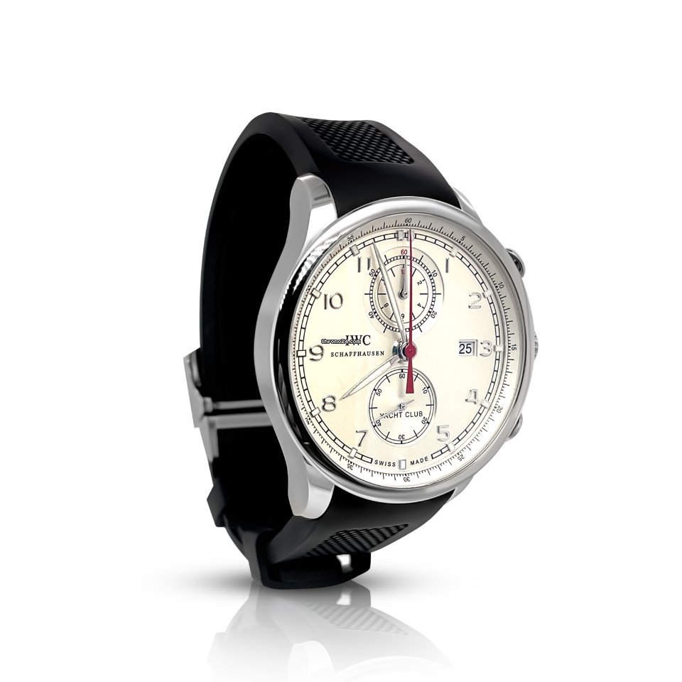 IWC Portuguese Yacht Club Chronograph Mens watch Unisex Automatic Steel IW390211 Replica 5