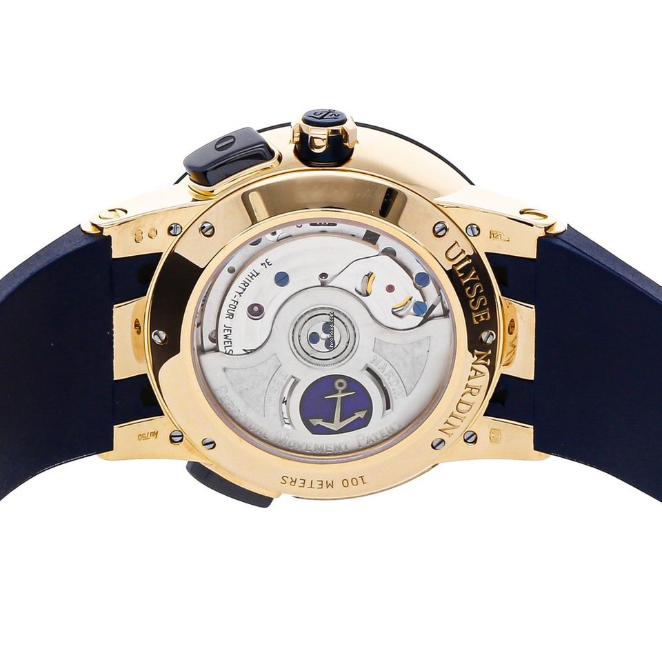 Ulysse Nardin El Toro  Black Toro Mens watch Unisex Automatic Rose gold 326-00-3 Replica 5