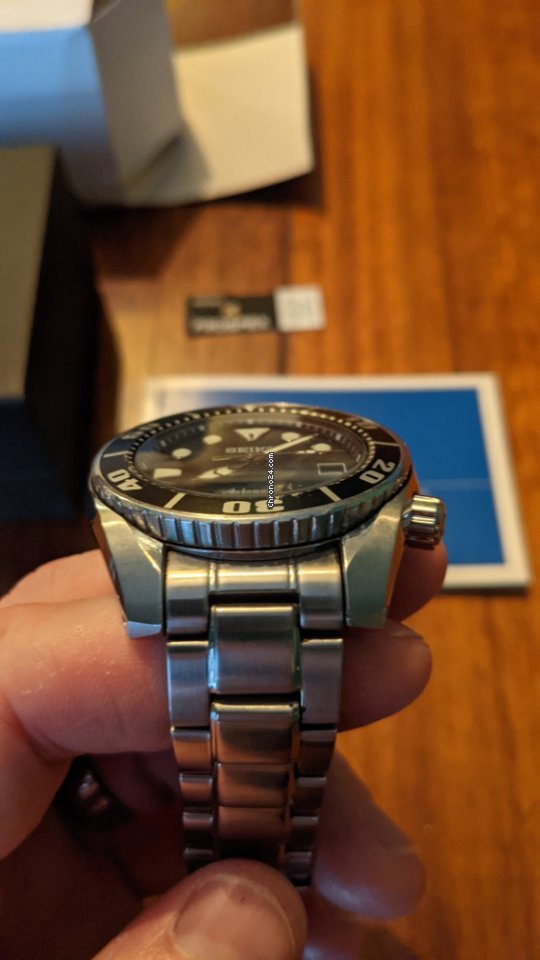 IMG_9081 Seiko Prospex Mens watch Unisex Automatic Steel SBDC001 Replica 5