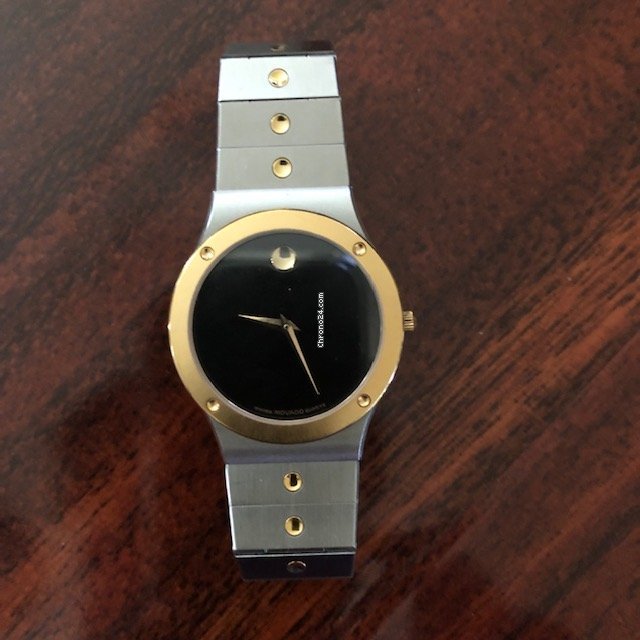 Movado Museum Mens watch Unisex Quartz Steel 0606507 Replica 5